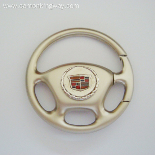 Car Steering Wheel Zinc Alloy Metal Key Ring